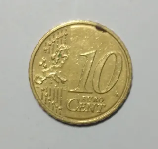 Moneta 10 cent 2014 Lettonia