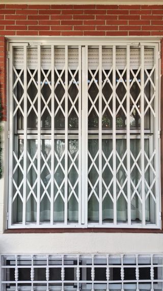 Reja de seguridad extensible