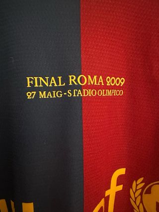 Camiseta Fútbol Nike FC Barcelona Final Roma 2009