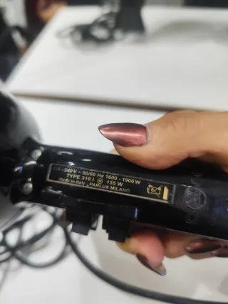 Secador Parlux 3200 Compact Negro