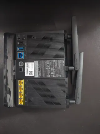 Router ASUS, modelo RT-AC86U Negro