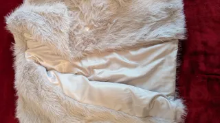 Chaqueta pelo sintético suave