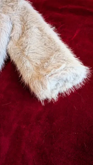 Chaqueta pelo sintético suave