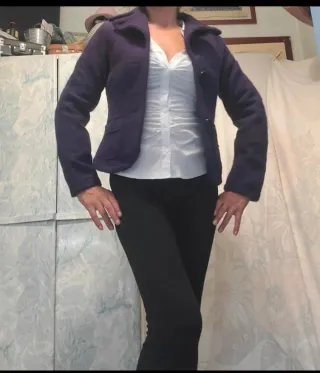 Giacca donna viola