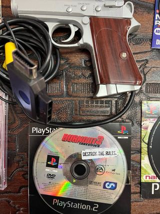 Lote Juegos y Pistola  Playstation