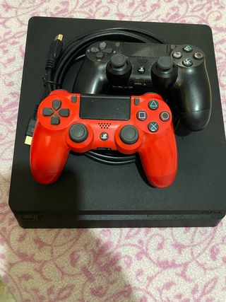 Consola PS4 Negra + 2 Mandos