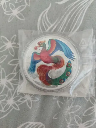 1 Onza Plata Australia 2022 Color Fénix