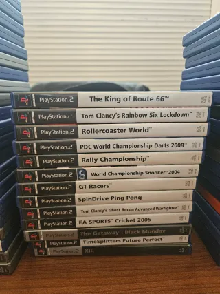 Lote +70 Juegos PlayStation 2 (PS2)