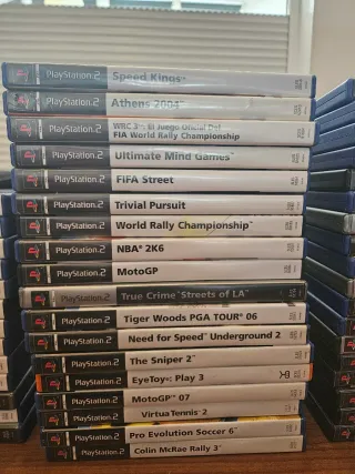 Lote +70 Juegos PlayStation 2 (PS2)