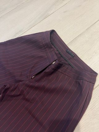 Pantaloni eleganti Sisley donna viola