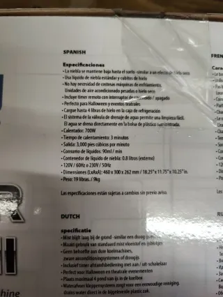 Máquina de niebla   baja ADJ Mister Kool II