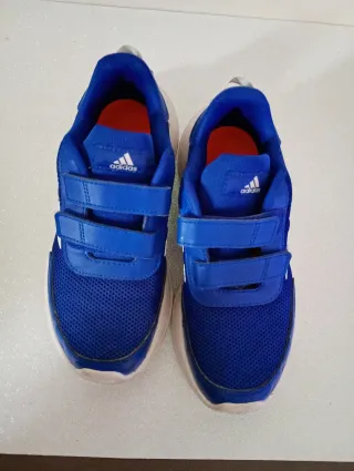 Scarpe Adidas Bambino Blu Velcro numero 34