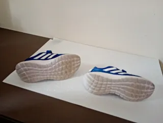 Scarpe Adidas Bambino Blu Velcro numero 34