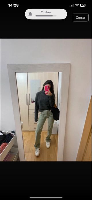 Pantalones cargo brownie