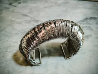 Bracciale rigido acciaio inox