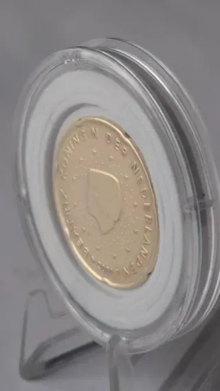 Moneda 20 céntimos Países Bajos 2001 Beatrix