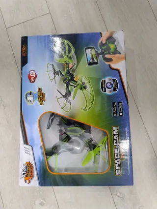 Drone Space Cam Negro y Verde