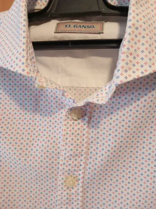 Camisa H. Gasso Estampada Talla M