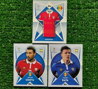 3 figurine Topps Nations League Moldova