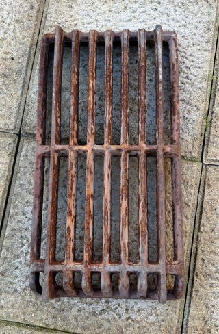 Rejilla cocina calefactora