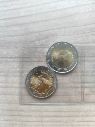 Lote 2€ San Marino 2011 y Mónaco 2020 sin circular