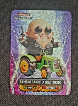 Lamincard Italian Brainrot Serie Multiverse