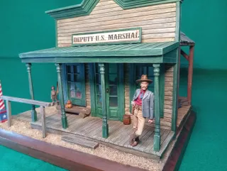 Diorama Western escala 1:32 (54mm)