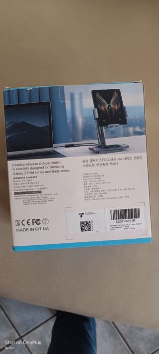 Caricabatterie 2 in 1 per Tablet