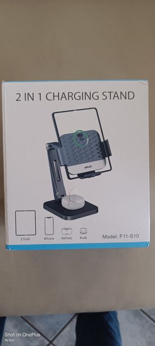 Caricabatterie 2 in 1 per Tablet