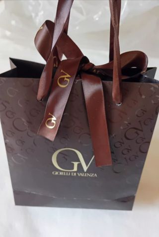 Collanina oro bianco 18k GV Gioielli punto luce