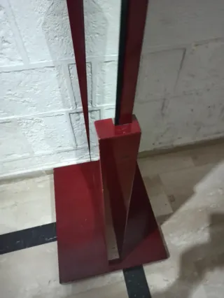 Specchio da terra figura intera legno laccato con