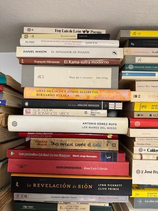 Líquidación libros 4€ unidad | Novela, thriller,