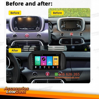 NAVEGADOR GPS FIAT 500 X 2014-2019