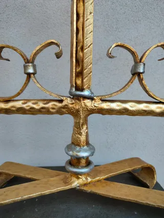 Coppia grandi candelabri Stile Brutalista