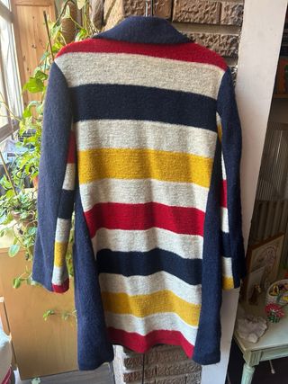 Abrigo Sincere Azul Multicolor Talla Única