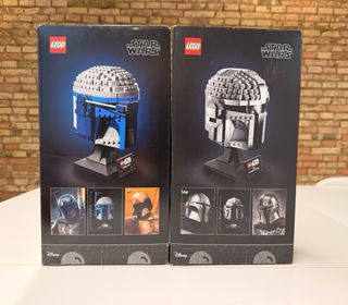 LEGO Star Wars Cascos Jango Fett y Mandalorian