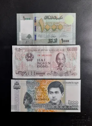 Lotto 21 Banconote Straniere