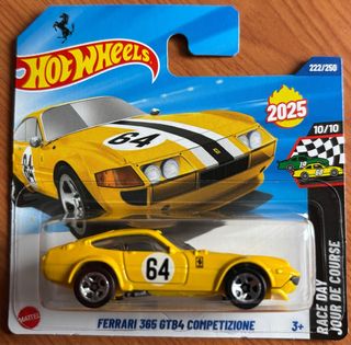 Hot Wheels Ferrari 365 GTB4 Competizione Amarillo
