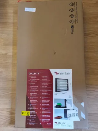 Vitrina Inter Link Negra y Transparente