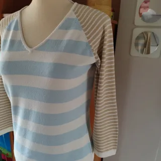 Jersey Burberry Rayas Talla L