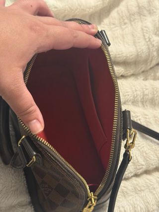 Bolso Louis Vuitton Alma BB Marrón Original