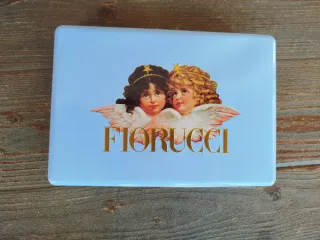 Set 5 scatole organizer metallo Fiorucci