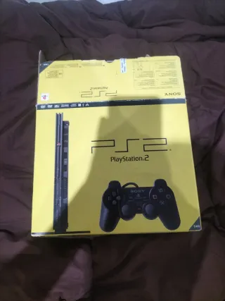 Playstation 2 slim Negra