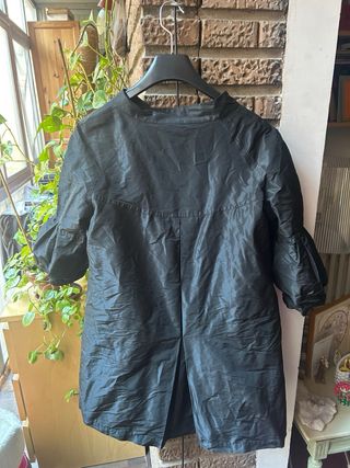 Abrigo Zara Negro. Diseño