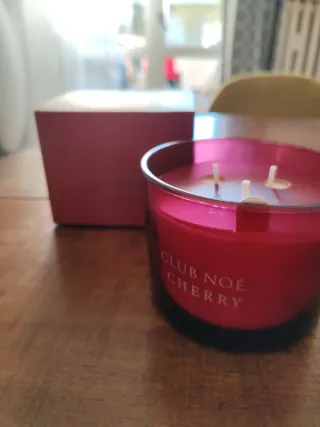 Candela profumata grande Club Noé Cherry