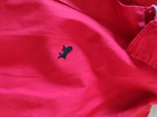 Camicia ragazzo rossa