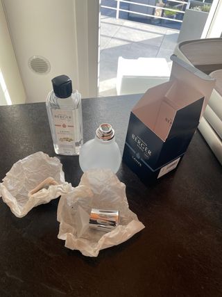 Lampada Berger con liquido