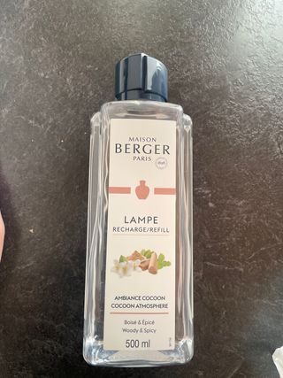 Lampada Berger con liquido