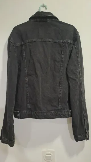 Chaqueta vaquera negra