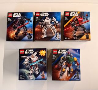 Lego Star Wars Mechs (5 sets)